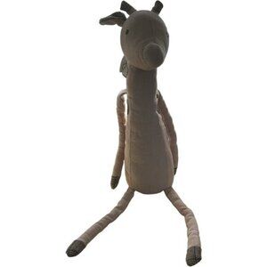 Jellycat of London Skandoodle Lanky Skinny Tan Plaid Spot Giraffe Plush 15"